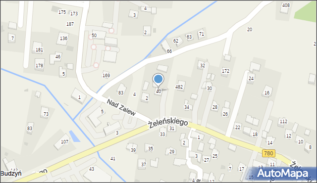 Kryspinów, Żeleńskiego Kryspina, 40, mapa Kryspinów