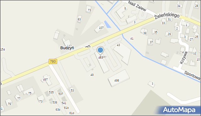 Kryspinów, Żeleńskiego Kryspina, 47, mapa Kryspinów