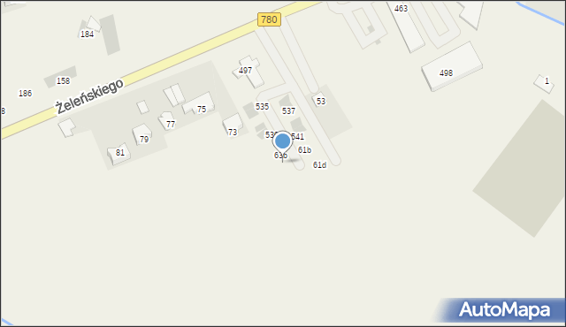 Kryspinów, Żeleńskiego Kryspina, 63c, mapa Kryspinów