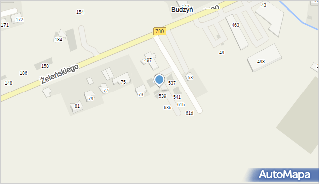 Kryspinów, Żeleńskiego Kryspina, 65, mapa Kryspinów