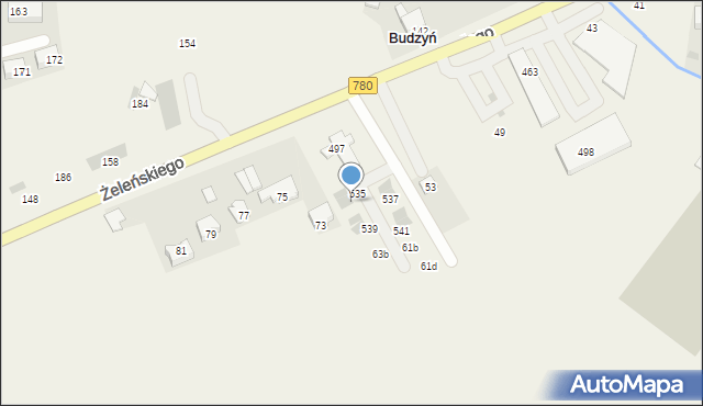 Kryspinów, Żeleńskiego Kryspina, 67, mapa Kryspinów