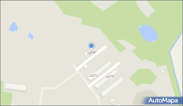 Legionowo, Zegrzyńska, 121/72, mapa Legionowo