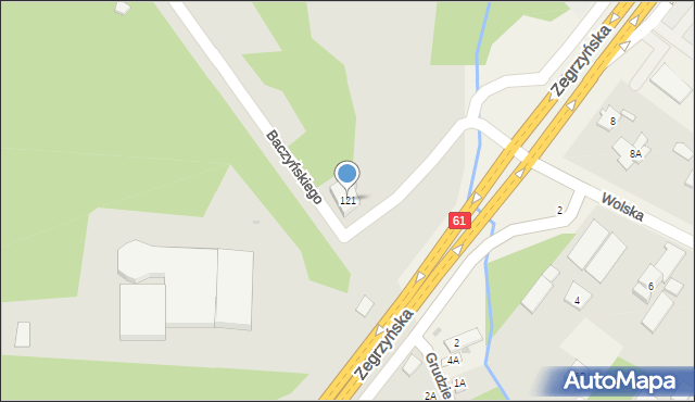 Legionowo, Zegrzyńska, 121, mapa Legionowo