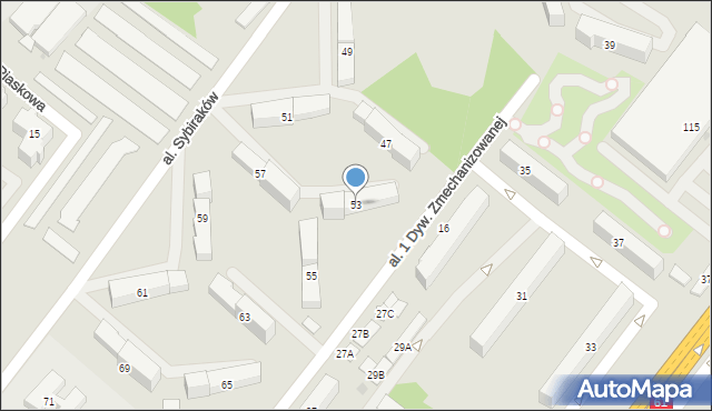 Legionowo, Zegrzyńska, 53, mapa Legionowo