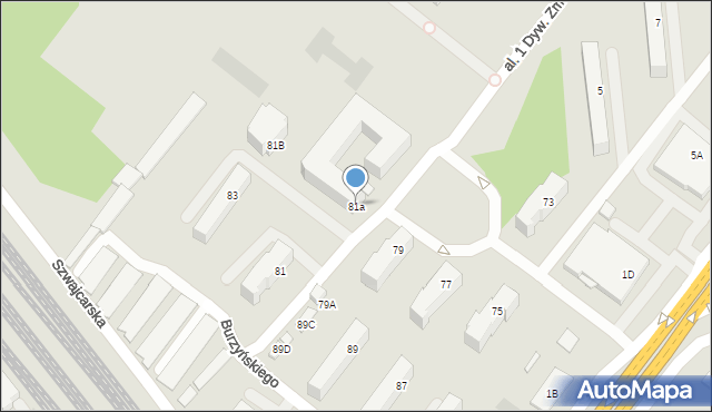 Legionowo, Zegrzyńska, 81a, mapa Legionowo