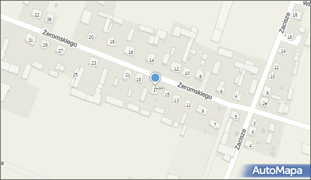 Lutocin, Żeromskiego Stefana, 17, mapa Lutocin