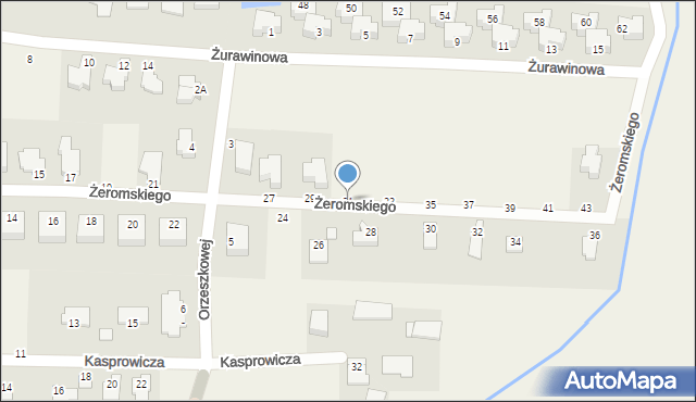 Niemcz, Żeromskiego Stefana, 31, mapa Niemcz