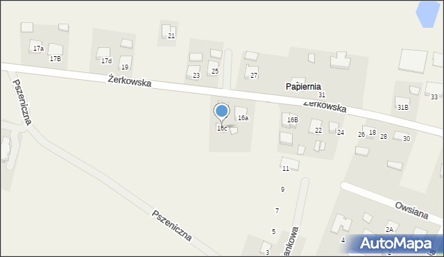 Nowe Miasto nad Wartą, Żerkowska, 16c, mapa Nowe Miasto nad Wartą