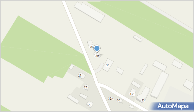 Nurzec-Stacja, Żerczycka, 36a, mapa Nurzec-Stacja