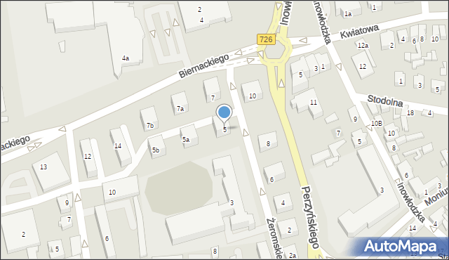 Opoczno, Żeromskiego Stefana, 5, mapa Opoczno