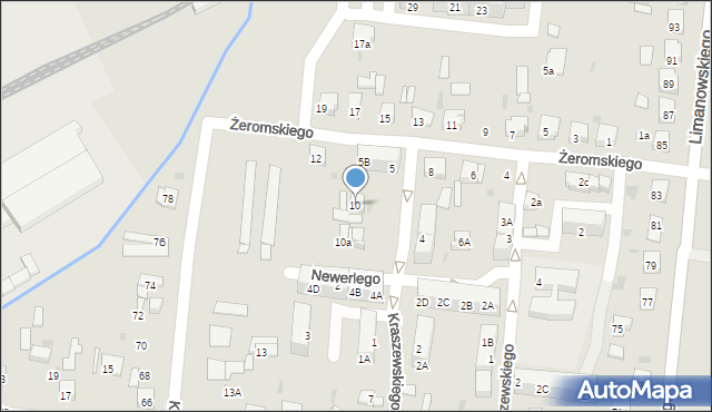 Ostrów Wielkopolski, Żeromskiego Stefana, 10, mapa Ostrów Wielkopolski