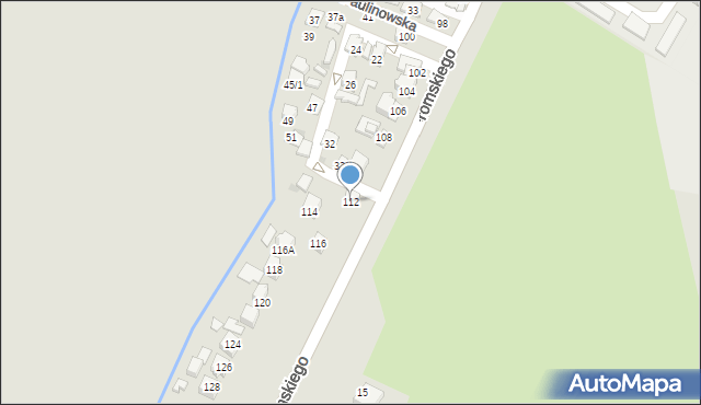 Ostrowiec Świętokrzyski, Żeromskiego Stefana, 112, mapa Ostrowiec Świętokrzyski