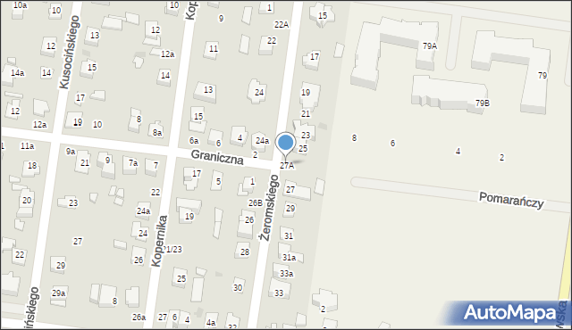Ożarów Mazowiecki, Żeromskiego Stefana, 27A, mapa Ożarów Mazowiecki