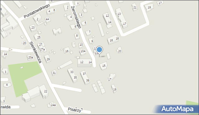 Paczków, Żeromskiego Stefana, 13, mapa Paczków