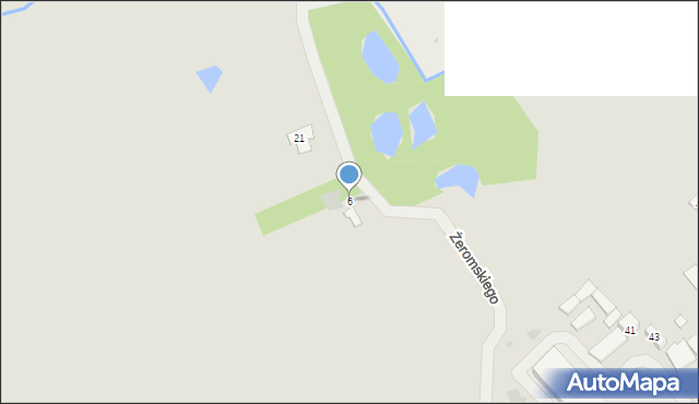 Pilzno, Żeromskiego Stefana, 6, mapa Pilzno