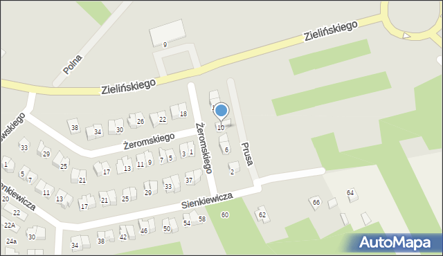 Połaniec, Żeromskiego Stefana, 10, mapa Połaniec
