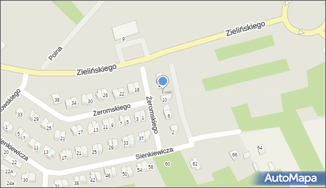 Połaniec, Żeromskiego Stefana, 12, mapa Połaniec