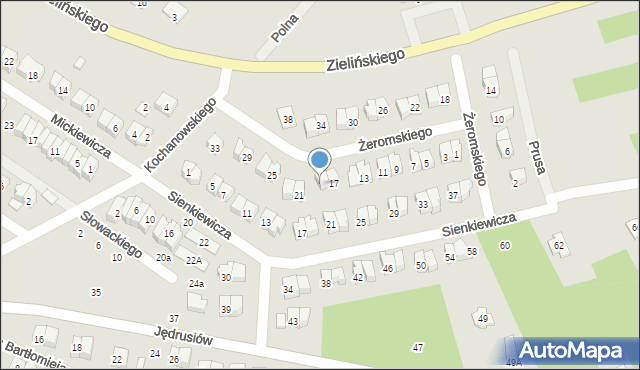 Połaniec, Żeromskiego Stefana, 19, mapa Połaniec