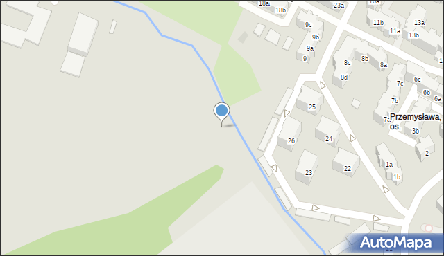 Poznań, Żelazna, 24, mapa Poznania