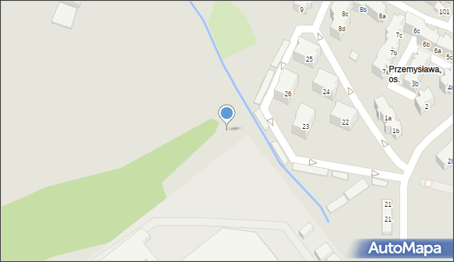 Poznań, Żelazna, 26, mapa Poznania