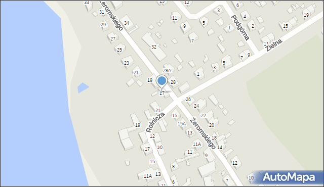 Prabuty, Żeromskiego Stefana, 17, mapa Prabuty