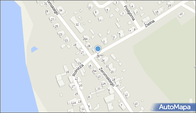 Prabuty, Żeromskiego Stefana, 26, mapa Prabuty