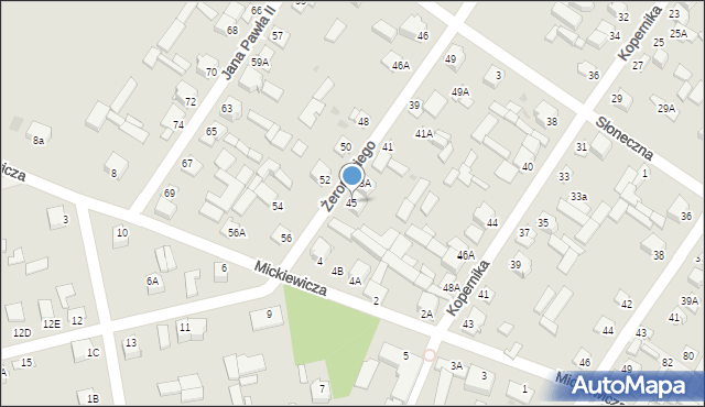 Radoszyce, Żeromskiego Stefana, 45, mapa Radoszyce