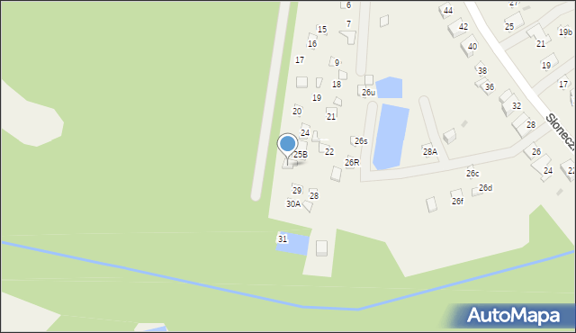 Radzyń, Żeglarska, 26A, mapa Radzyń