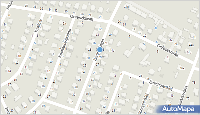 Rawa Mazowiecka, Żeromskiego Stefana, 25, mapa Rawa Mazowiecka