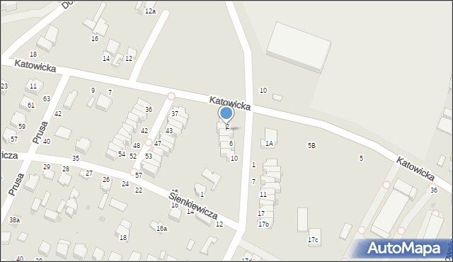 Rawa Mazowiecka, Żeromskiego Stefana, 2a, mapa Rawa Mazowiecka