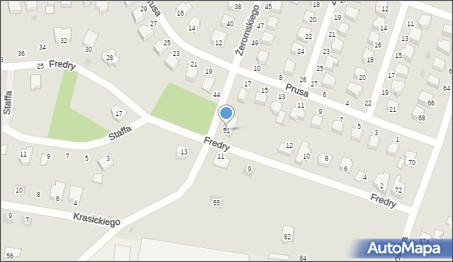 Rawa Mazowiecka, Żeromskiego Stefana, 51, mapa Rawa Mazowiecka