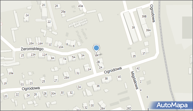 Rypin, Żeromskiego Stefana, 4A, mapa Rypin