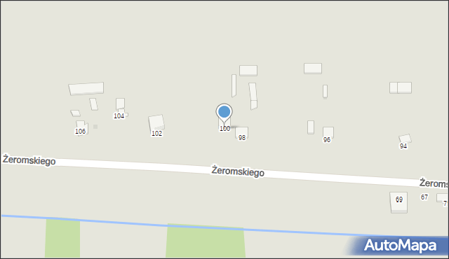 Siemiatycze, Żeromskiego Stefana, 100, mapa Siemiatycze