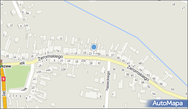 Skaryszew, Żeromskiego Stefana, 27, mapa Skaryszew