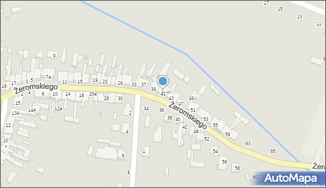 Skaryszew, Żeromskiego Stefana, 41, mapa Skaryszew