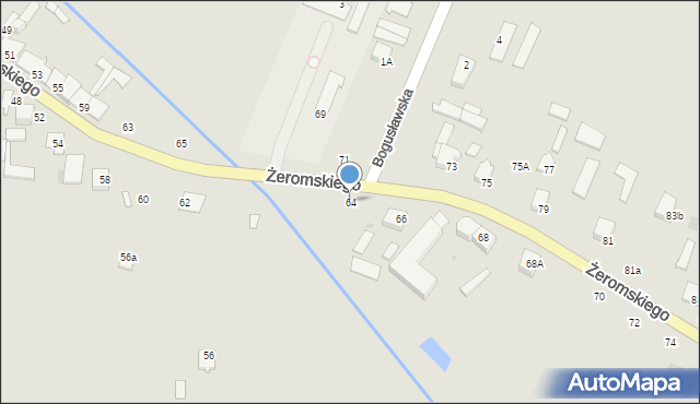 Skaryszew, Żeromskiego Stefana, 64, mapa Skaryszew