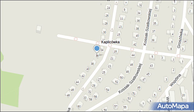 Skoczów, Żebroka Jana, 36, mapa Skoczów