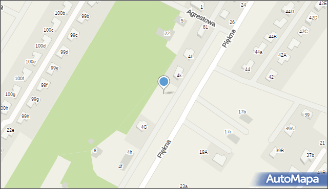 Skubianka, Zegrzyńska, 4m, mapa Skubianka