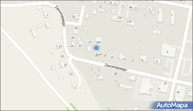 Słomniki, Żeromskiego Stefana, 18, mapa Słomniki
