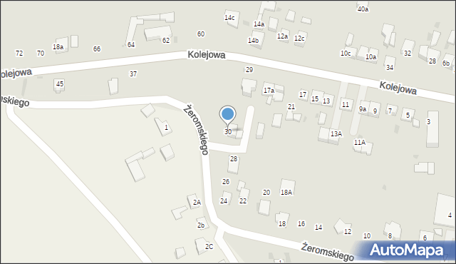 Słomniki, Żeromskiego Stefana, 30, mapa Słomniki