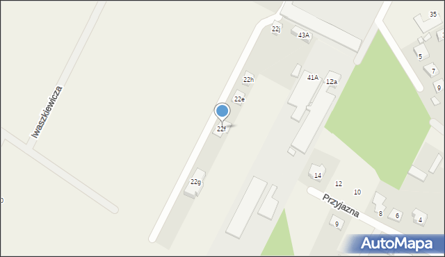 Słupno, Żeromskiego Stefana, 22f, mapa Słupno