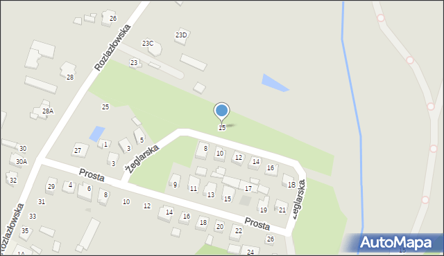 Sochaczew, Żeglarska, 15, mapa Sochaczew