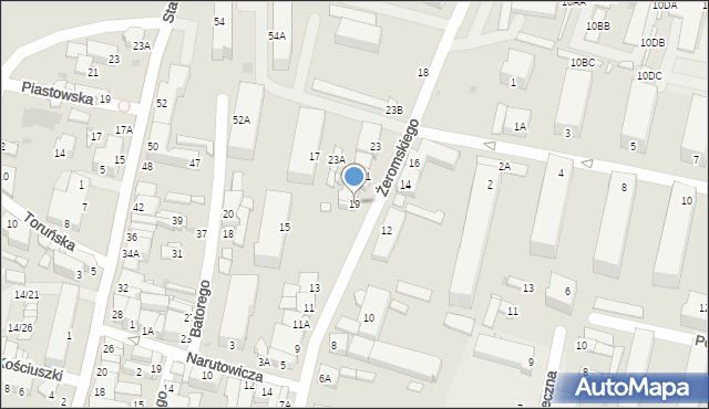 Sochaczew, Żeromskiego Stefana, 19, mapa Sochaczew