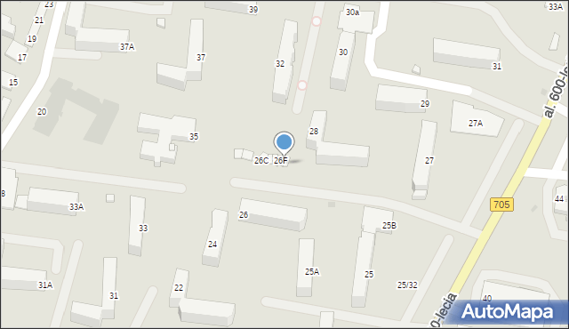 Sochaczew, Żeromskiego Stefana, 26G, mapa Sochaczew