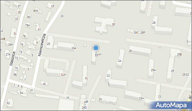 Sochaczew, Żeromskiego Stefana, 33, mapa Sochaczew