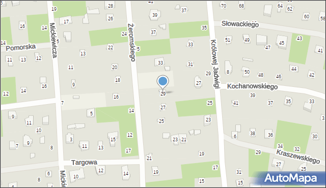 Sokolniki-Las, Żeromskiego Stefana, 29, mapa Sokolniki-Las