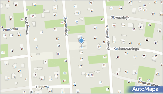 Sokolniki-Las, Żeromskiego Stefana, 31, mapa Sokolniki-Las