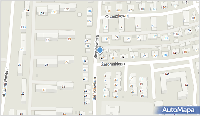 Starogard Gdański, Żeromskiego Stefana, 44, mapa Starogard Gdański