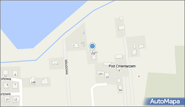 Strawczyn, Żeromskiego Stefana, 10g, mapa Strawczyn