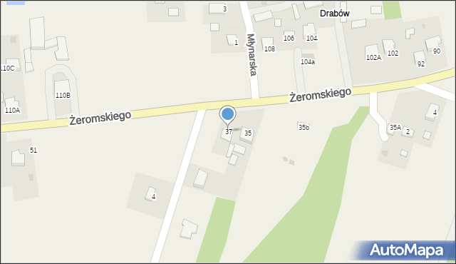 Strawczyn, Żeromskiego Stefana, 37, mapa Strawczyn